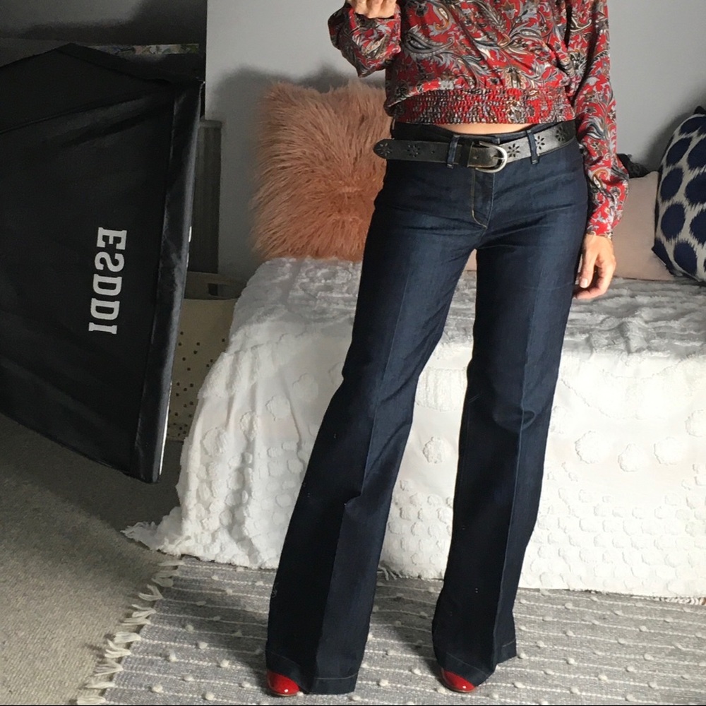 BANANA REPUBLIC Classic Wide Leg Jeans